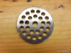 3/8" Stainless European Style Grinder Plate for Hobart #12 Meat Grinders
